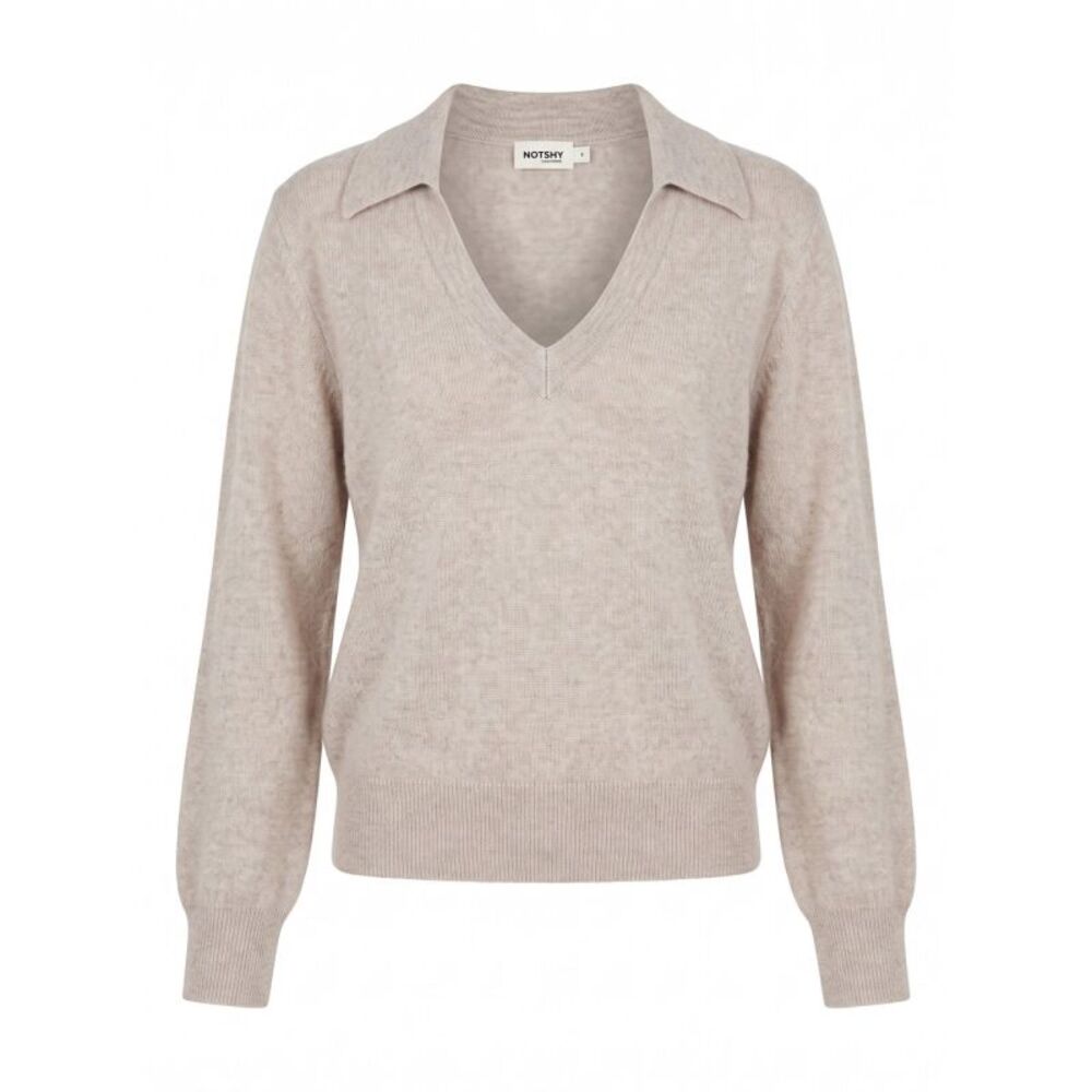 Not Shy Women `Palmer` Polo Neck Sweater